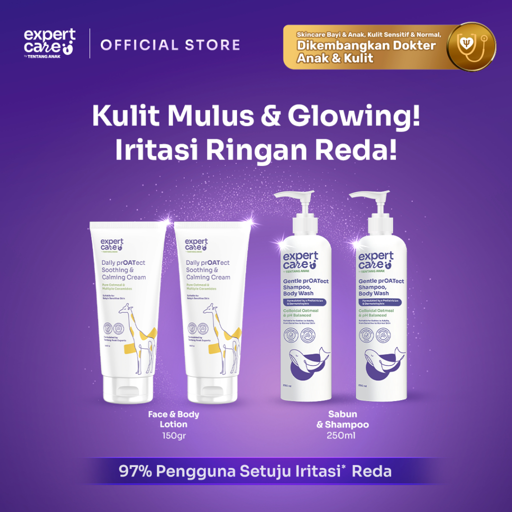 Expert Care Facebook ad: Kulit TerprOATeksi dari Sinar UV & Polusi.