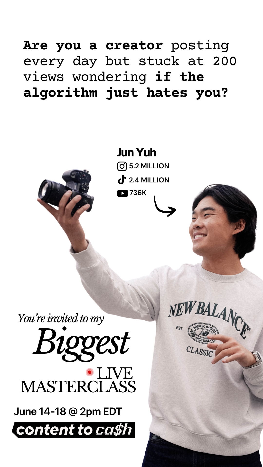 Jun Yuh Facebook ad