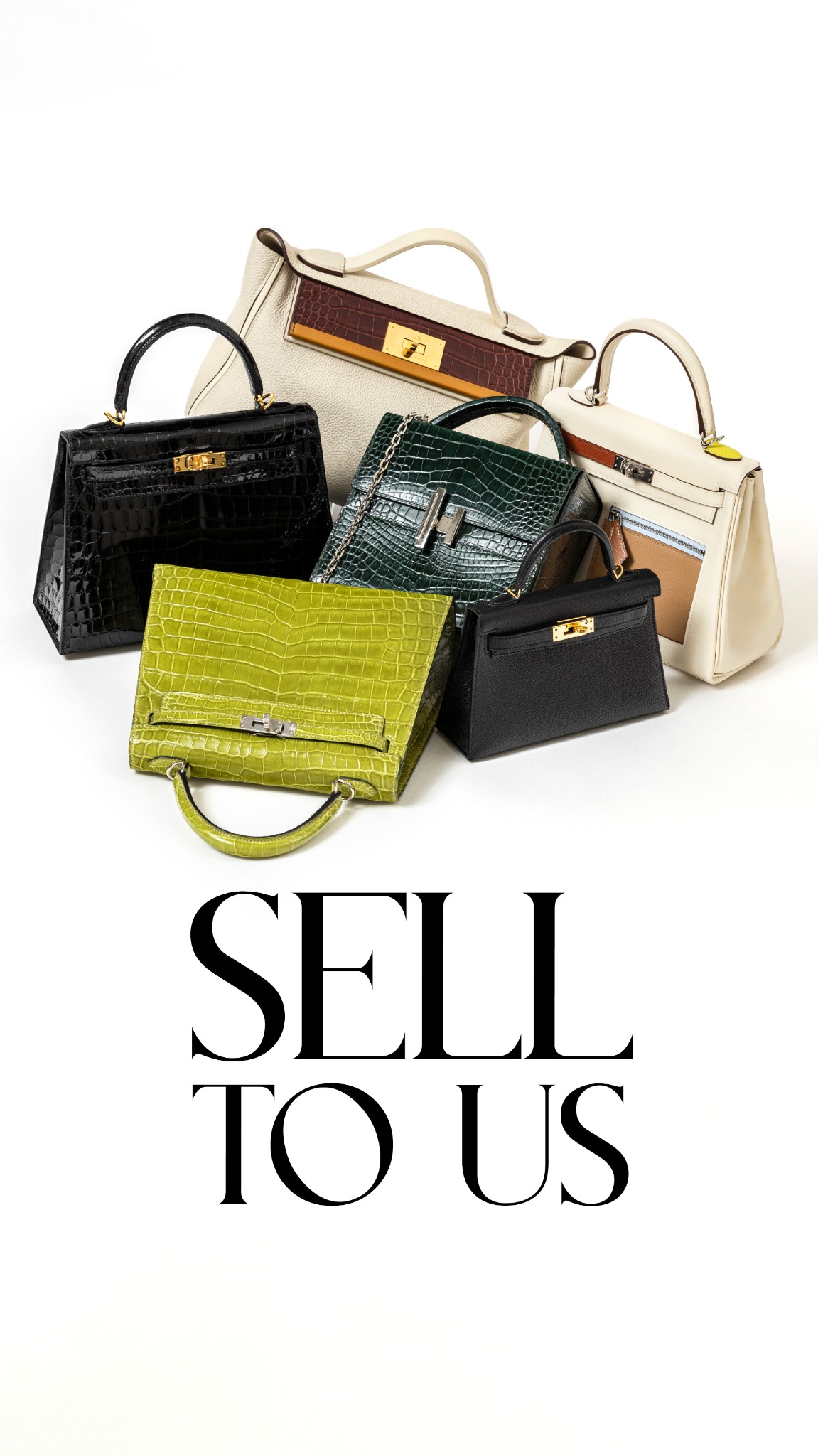 Rome Station Facebook ad: Ready to Sell? We Buy Hermès