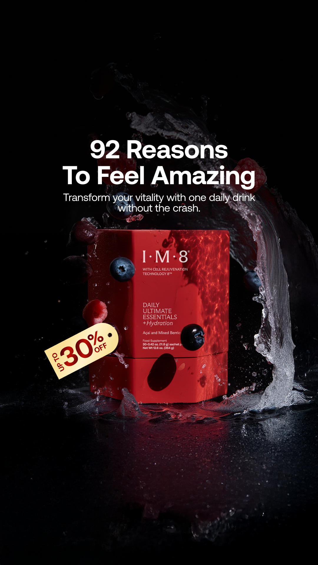 IM8 Health Facebook ad