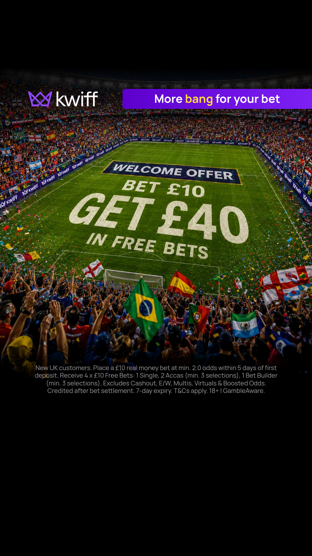 kwiff Facebook ad