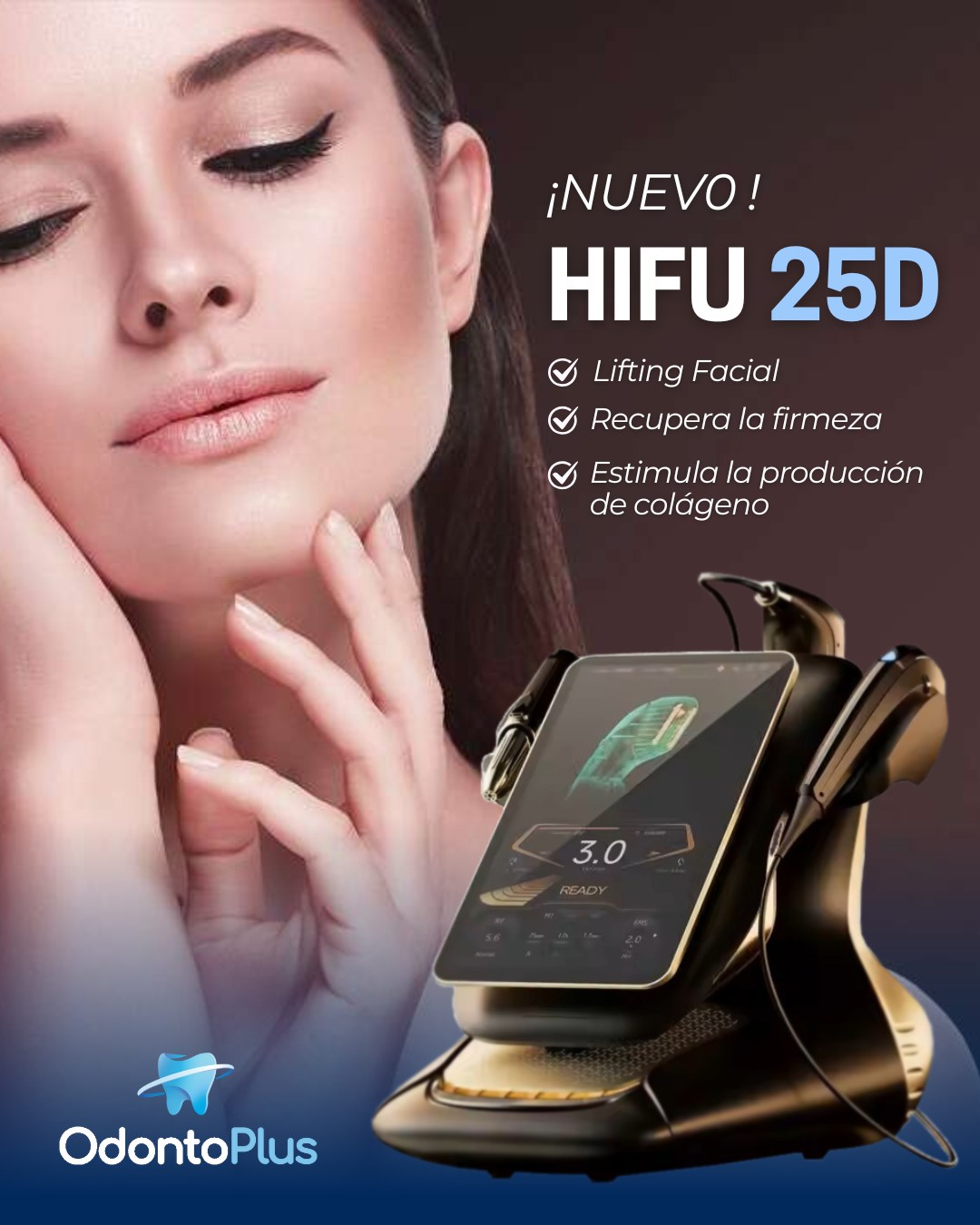 Clínica OdontoPlus Quilpué Facebook ad: ¡NUEVA TECNOLOGÍA EN ODONTOPLUS QUILPUÉ!