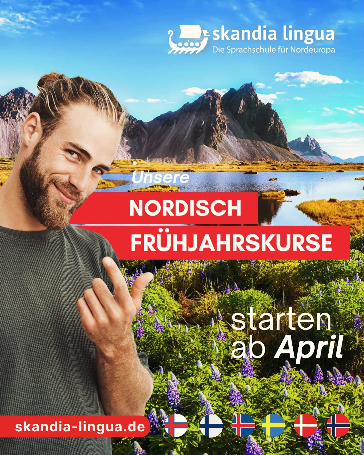 gernothohnstein Facebook ad: Nordische Frühlingskurse sind da!