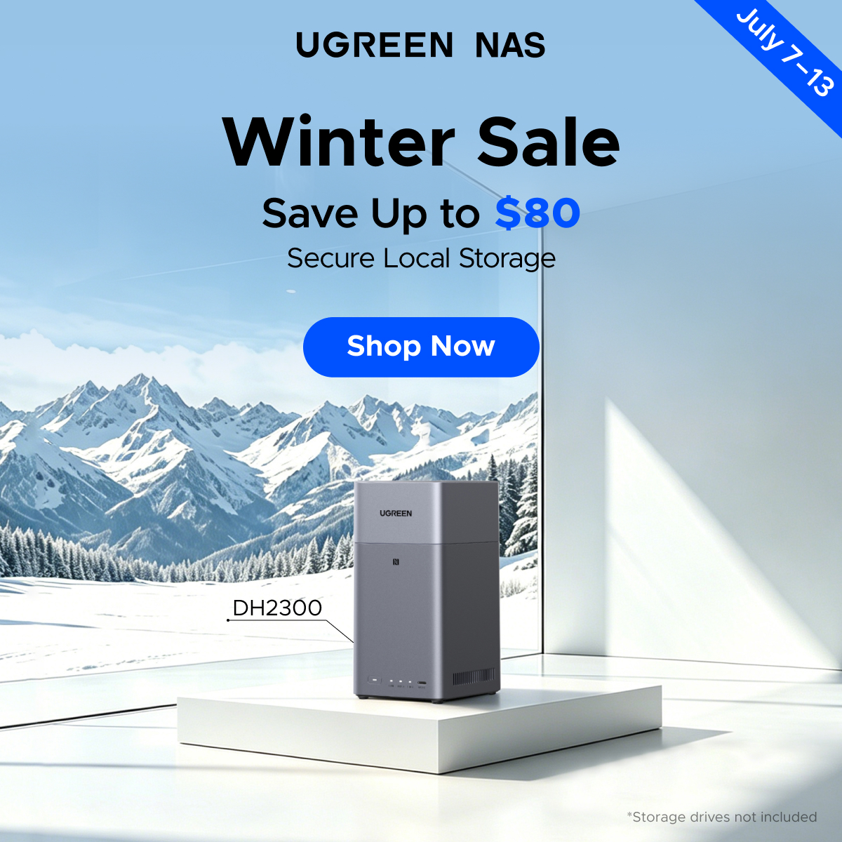 UGREEN NASync Facebook ad