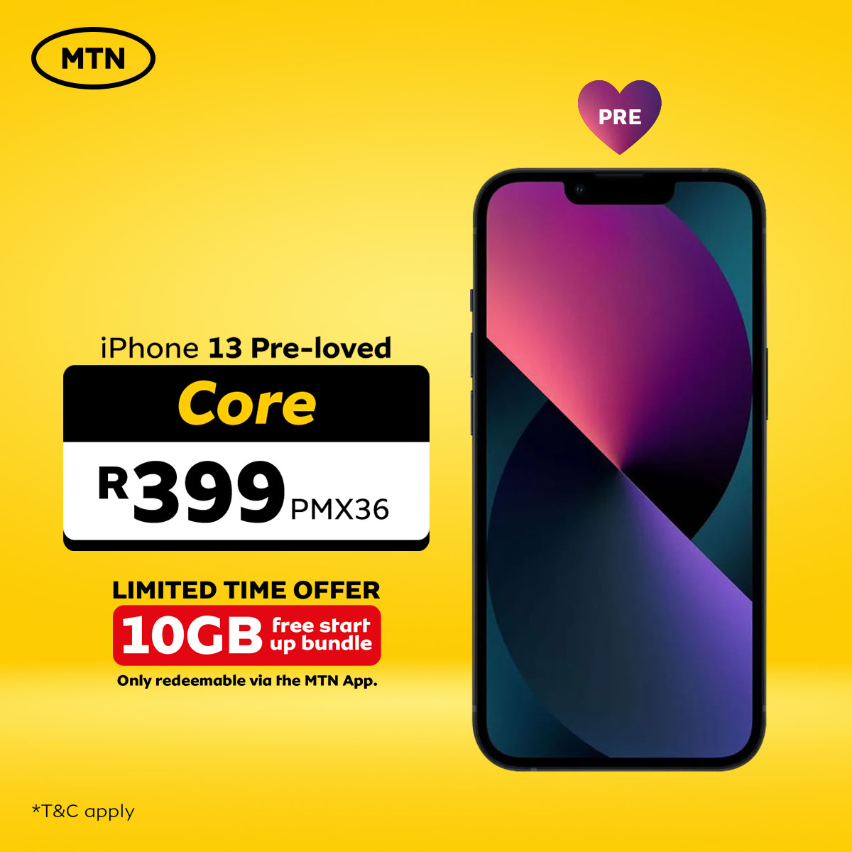 MTN South Africa Facebook ad