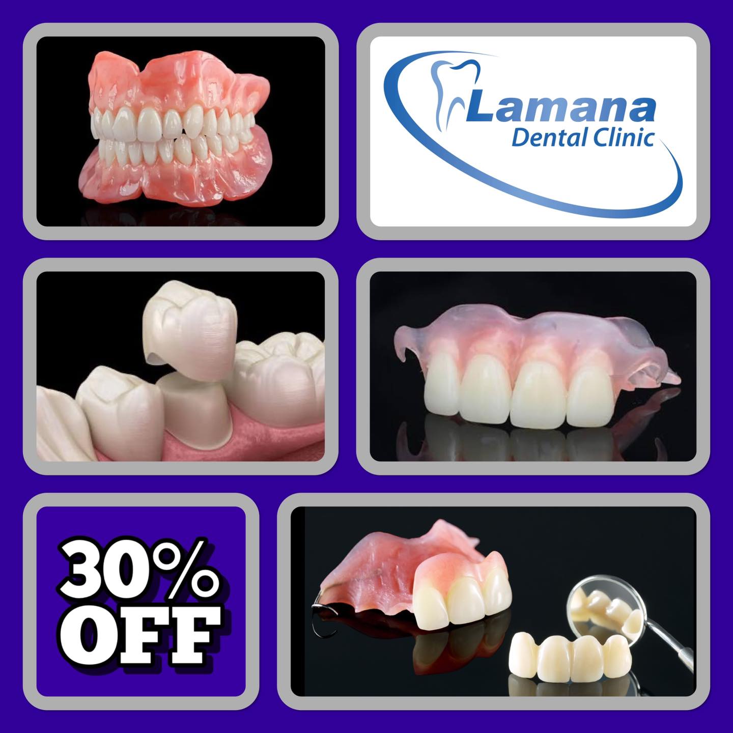 Lamana Dental Clinic Facebook ad