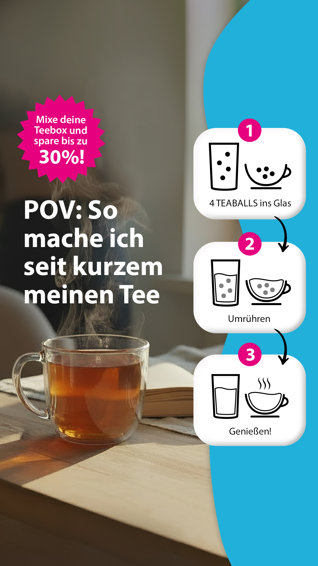 Teaballs Facebook ad