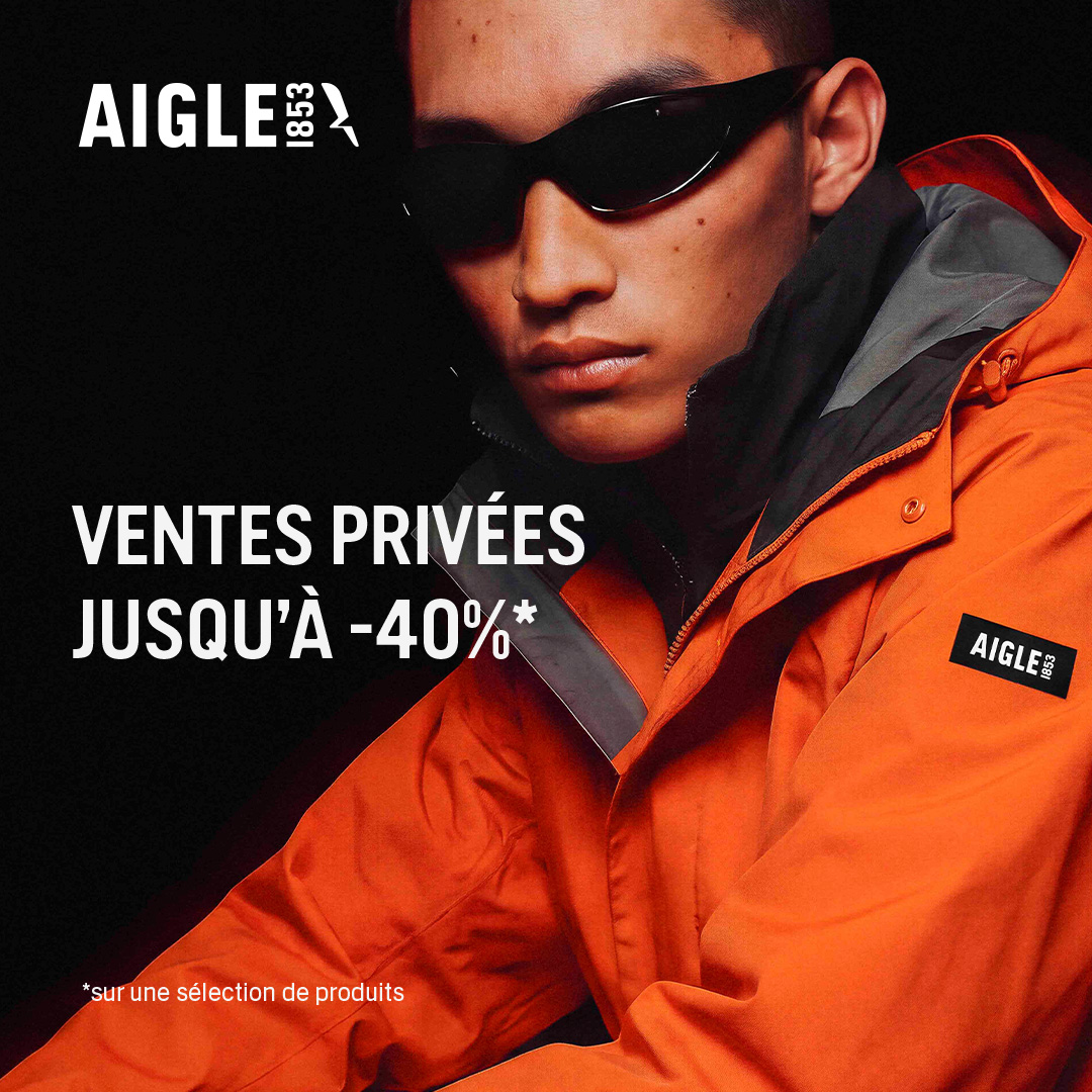 Aigle Facebook ad: Ventes Privées
