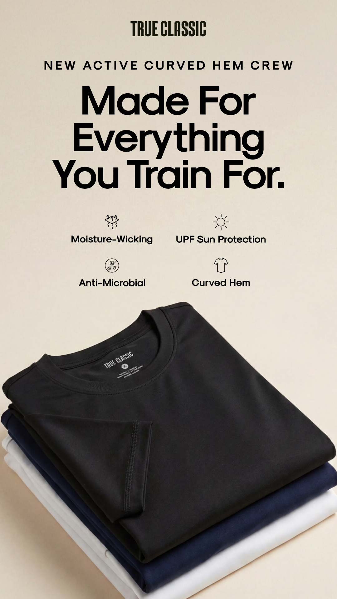 True Classic Facebook ad