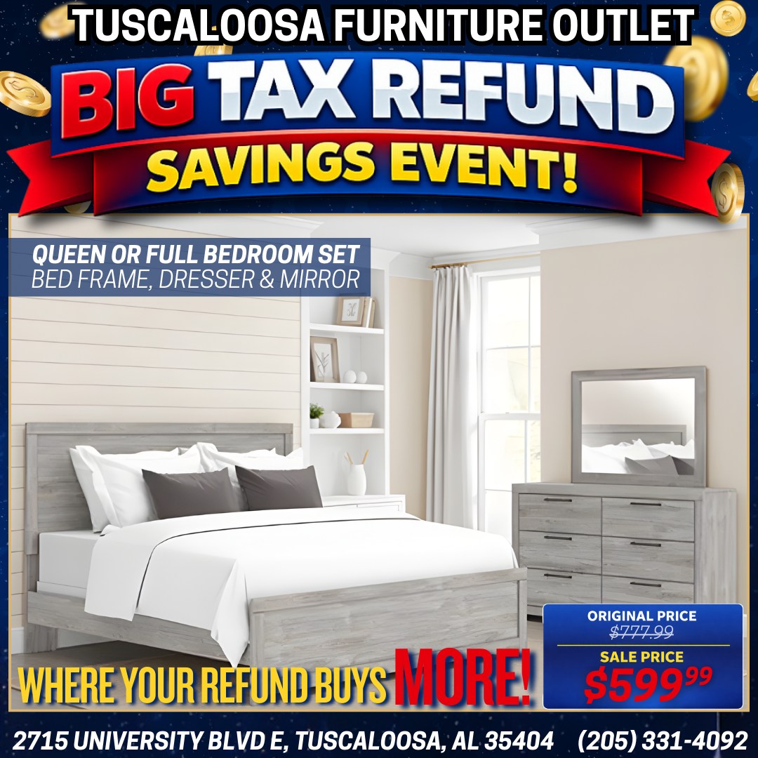 Tuscaloosa Furniture Outlet Facebook ad