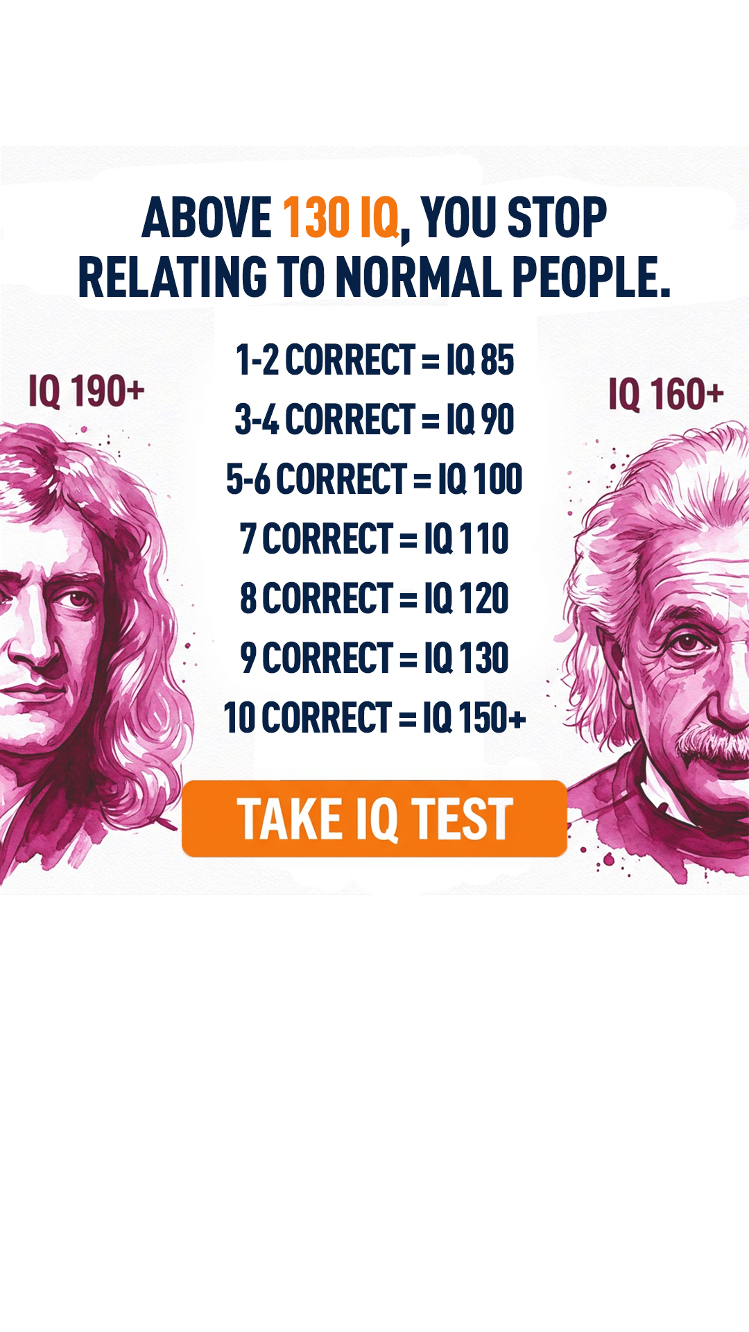 My IQ Facebook ad