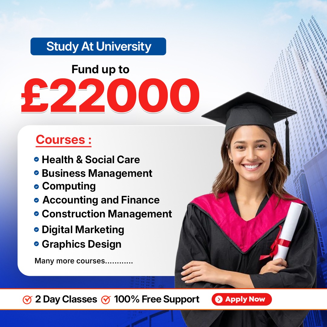 Brit Bright Education Facebook ad: No need GCSEs