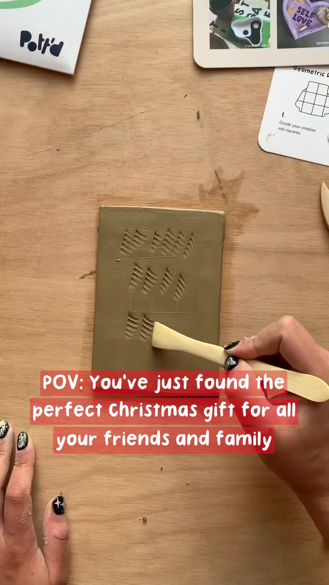 Pott'd Facebook ad: Christmas has started