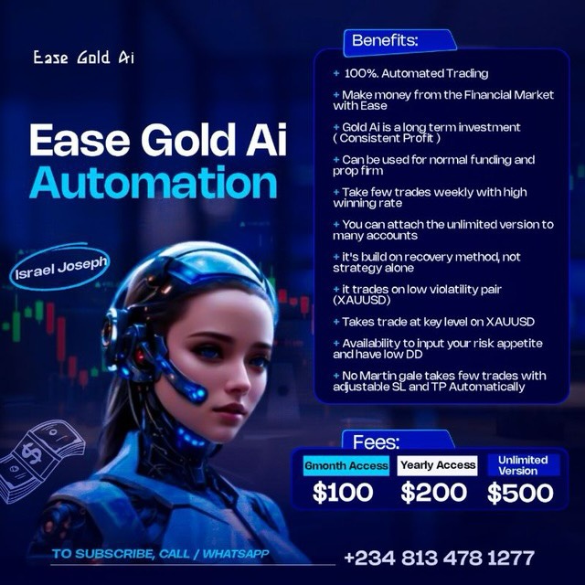 Ease Gold Ai Facebook ad: Chat on Messenger