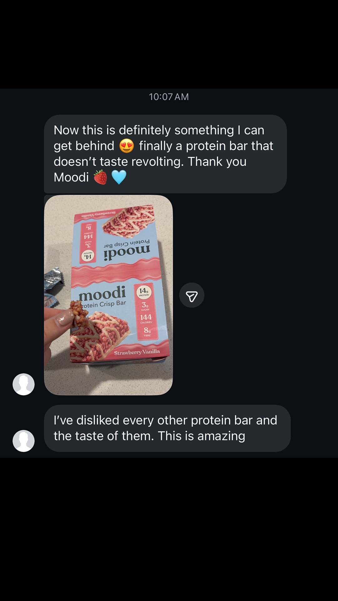 Moodi Facebook ad