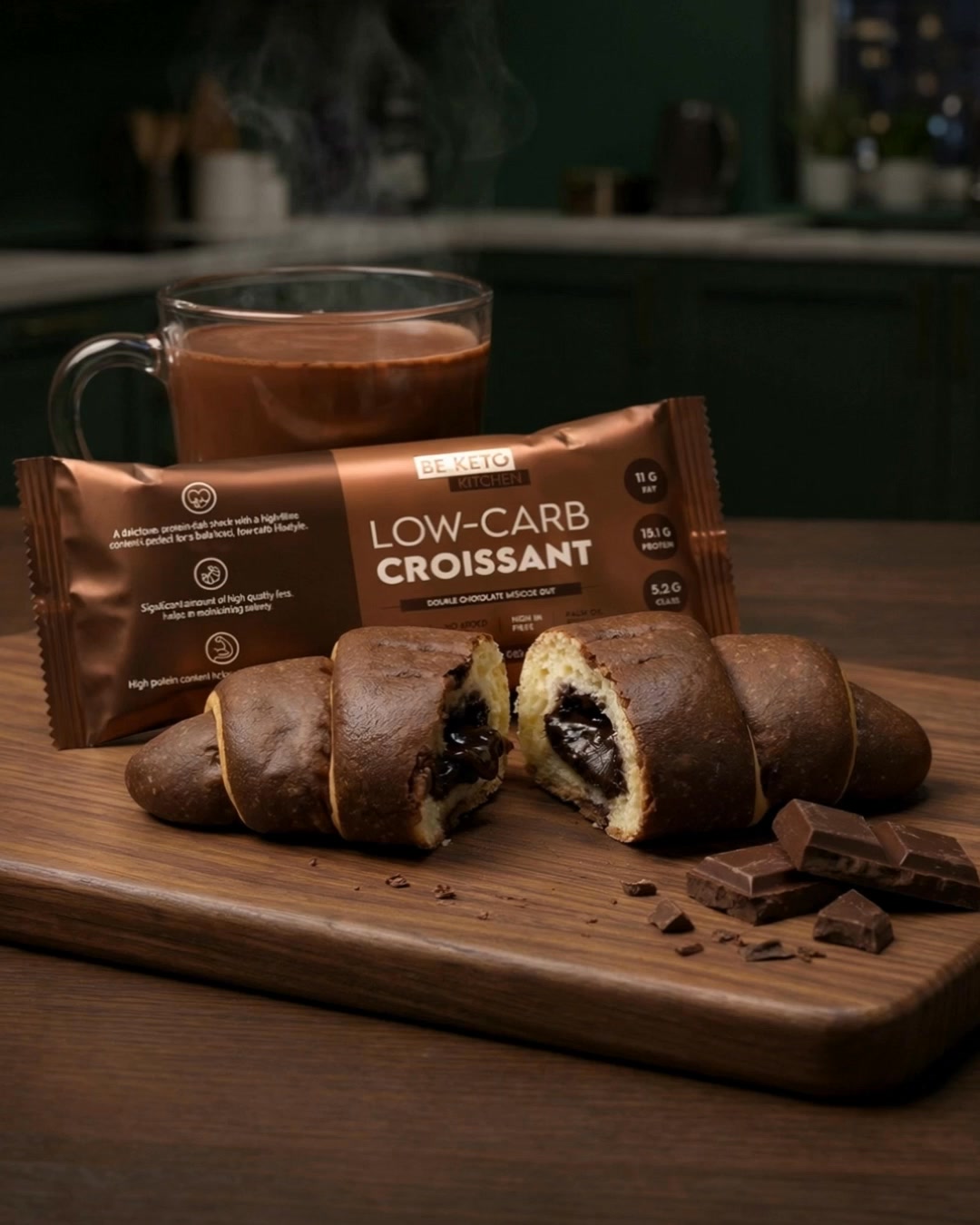 BeKeto Global Facebook ad: Cruasán Low-Carb