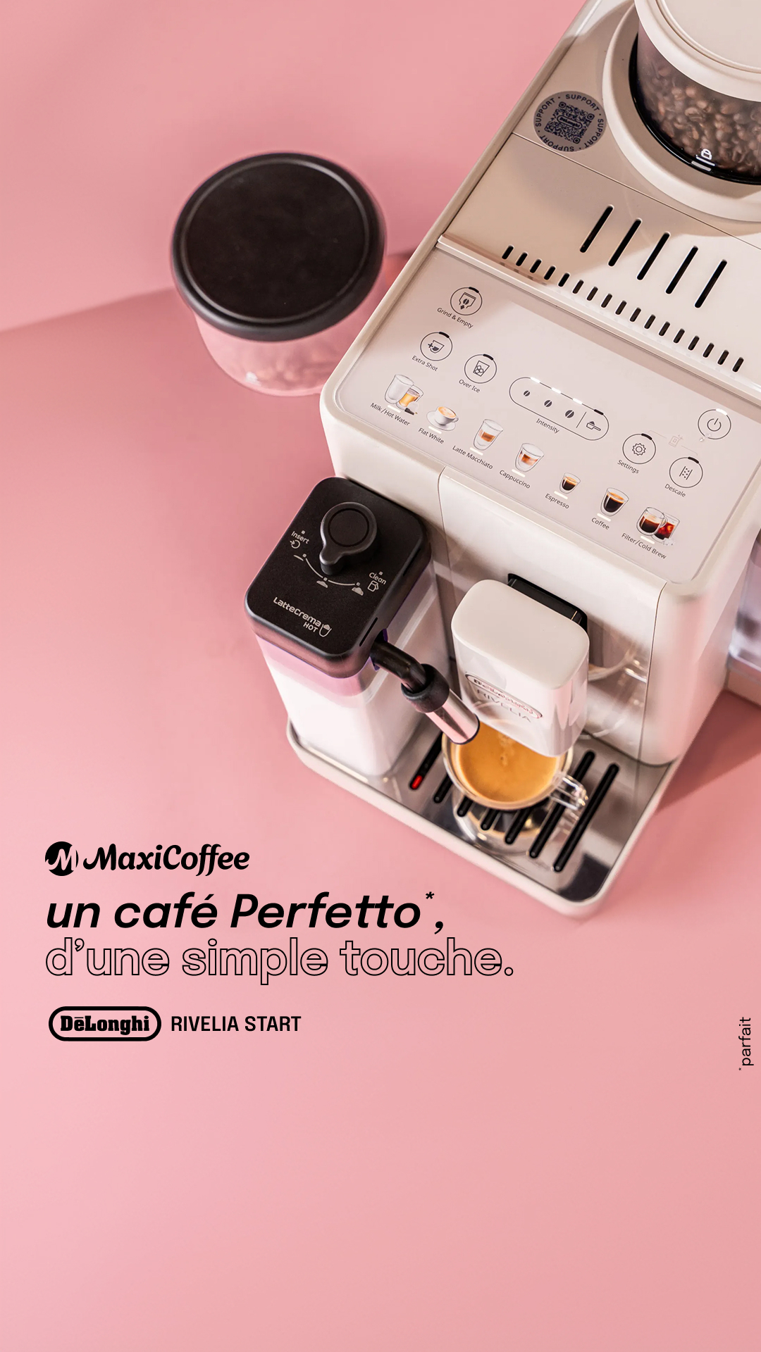 MaxiCoffee Facebook ad: À découvrir maintenant!