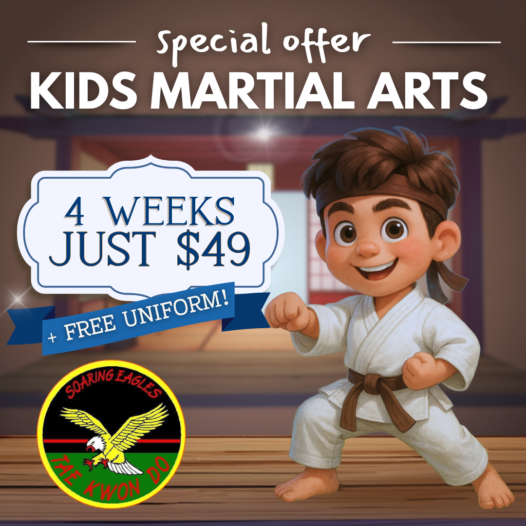 Soaring Eagles Taekwondo Academy Facebook ad