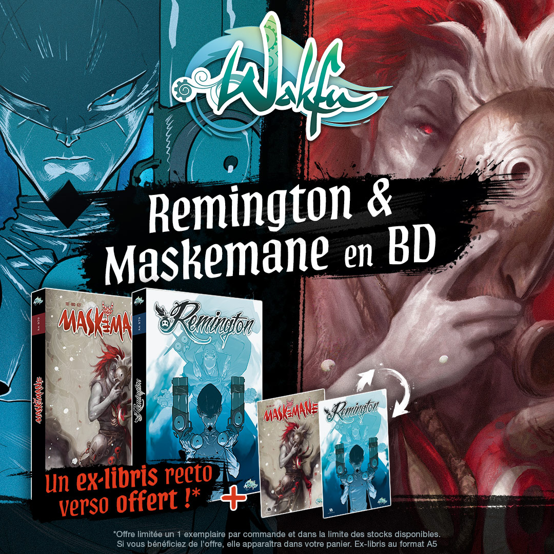 Ankama Editions Facebook ad: WAKFU Remington