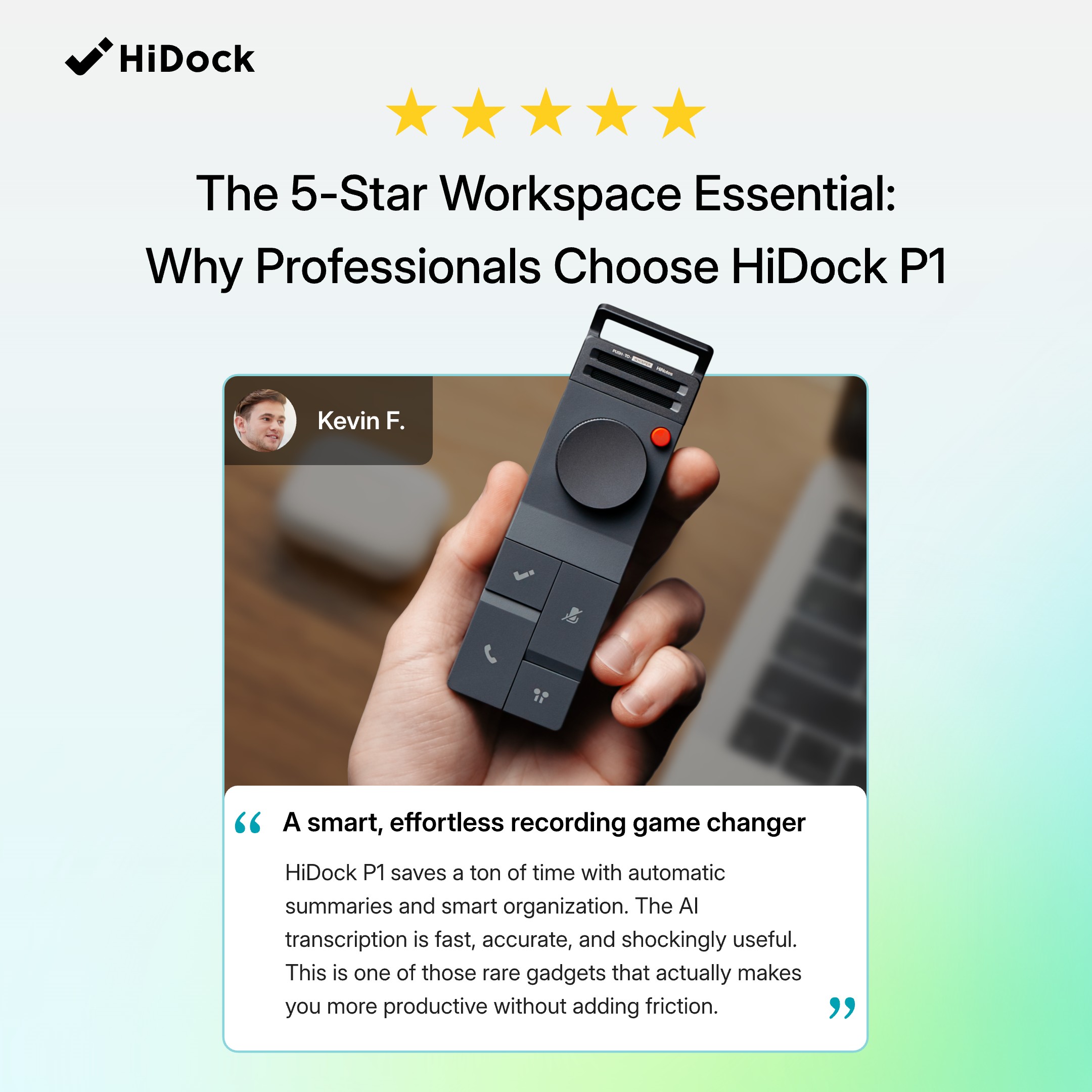 HiDock Global Facebook ad