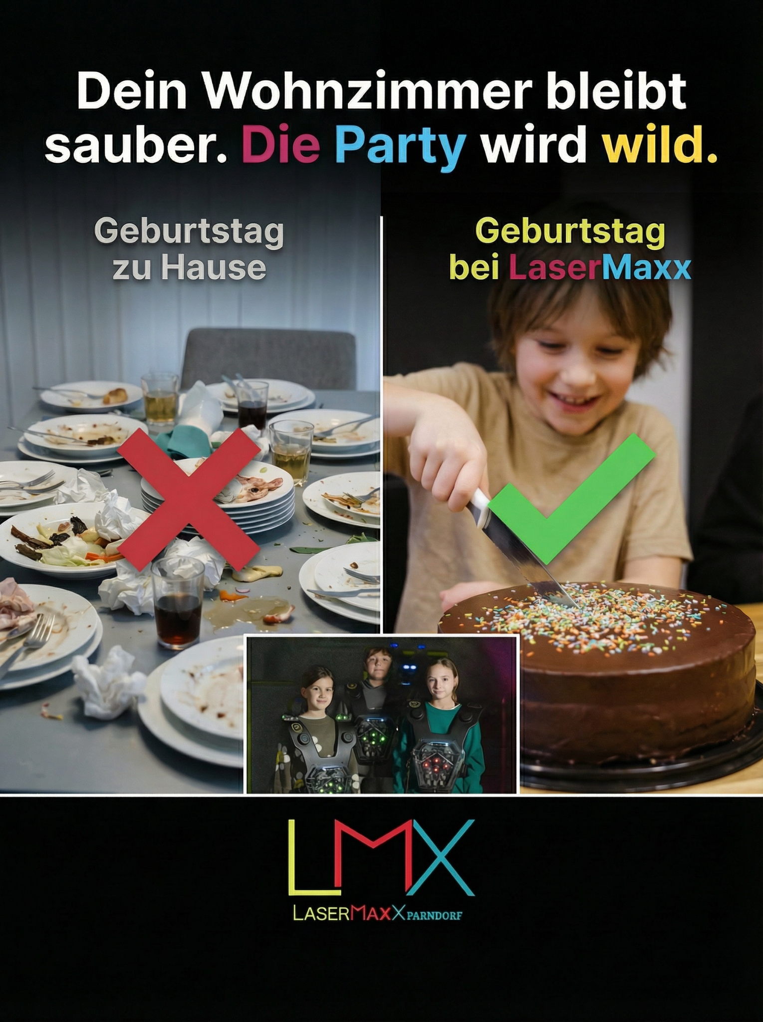 Lasermaxx Parndorf Facebook ad