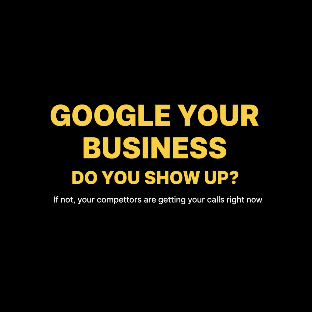 Jean Claude - Small Business Marketing Facebook ad: Google Your Business. Do You Show Up?
