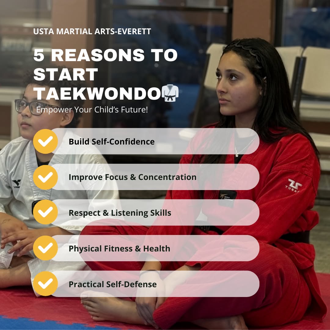 USTA Martial Arts-Everett Facebook ad: BOOK A FREE TRIAL!