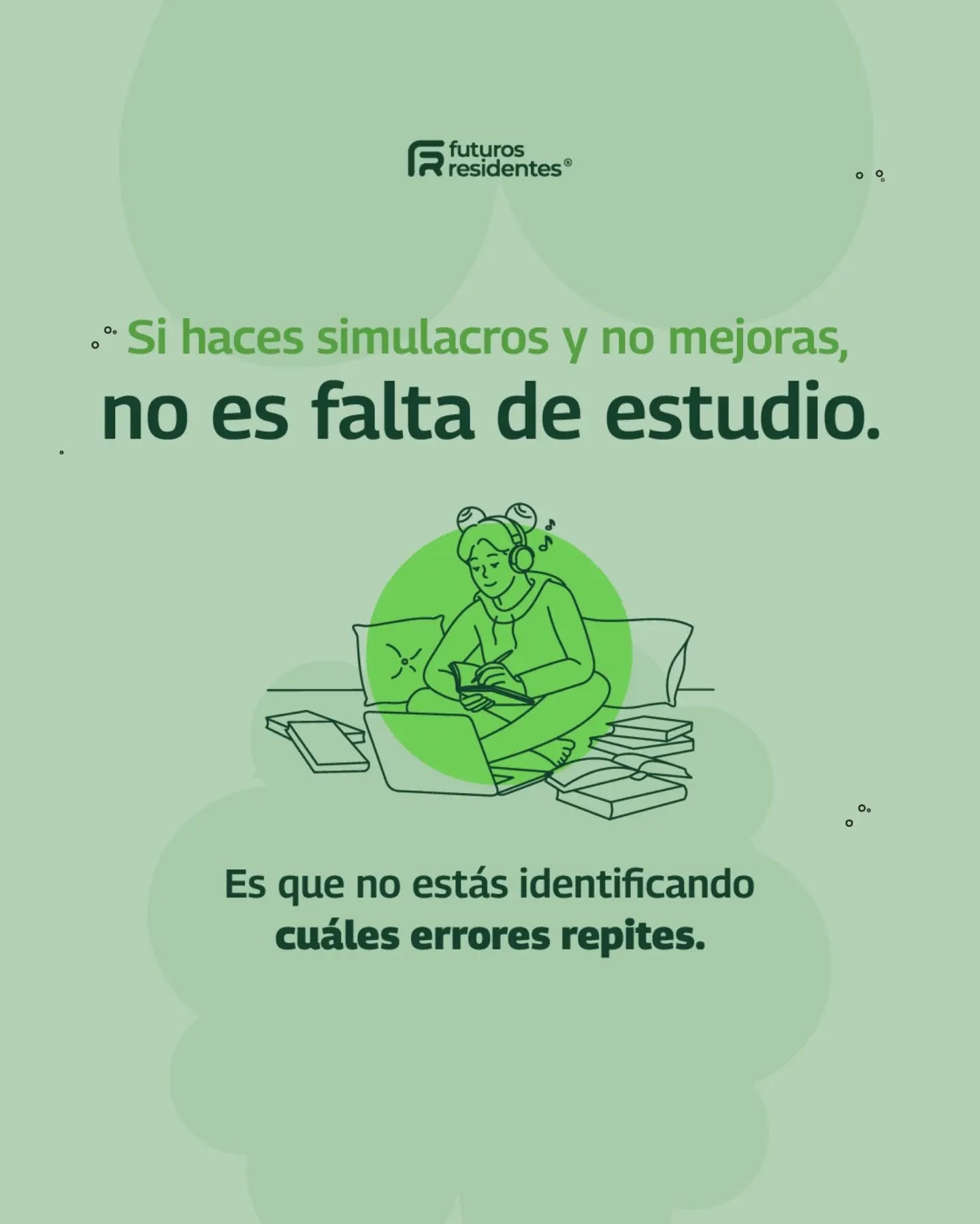 Futuros Residentes ENARM Facebook ad: Si identificas los errores que más repites, mayores…