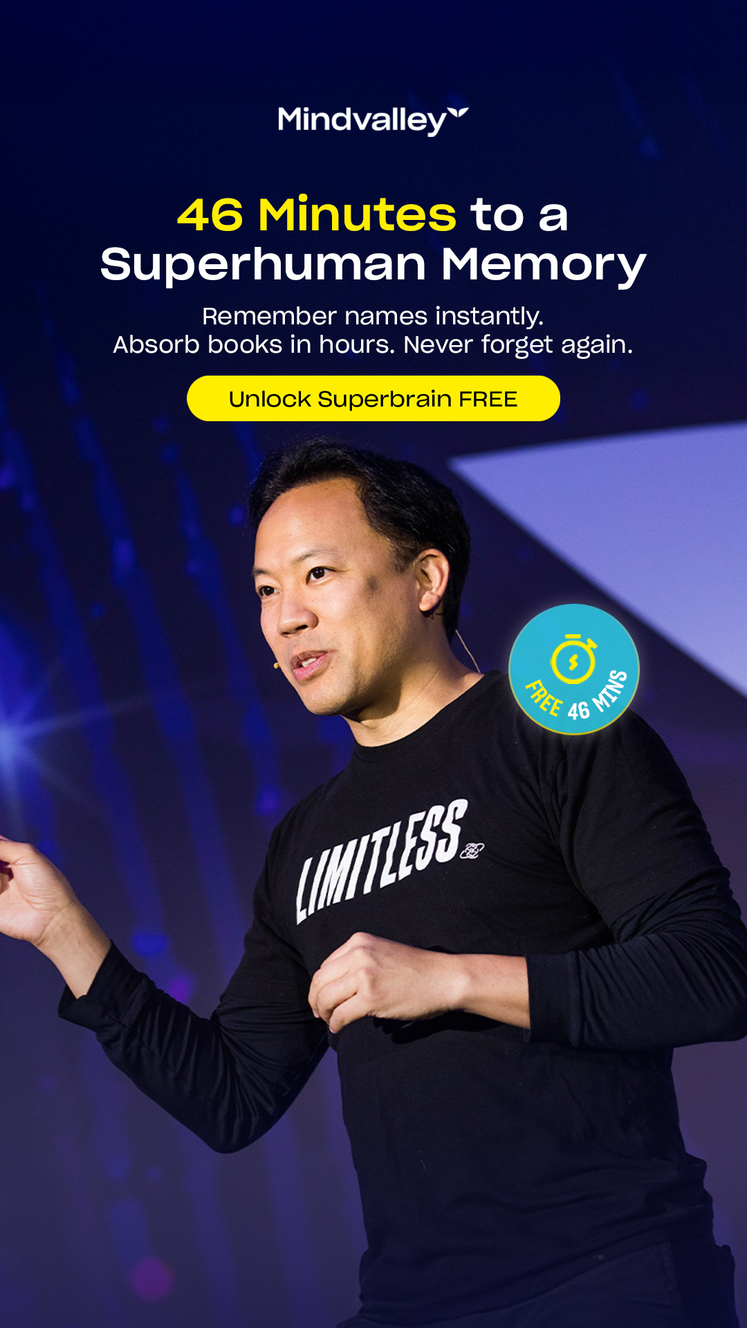 Mindvalley Facebook ad
