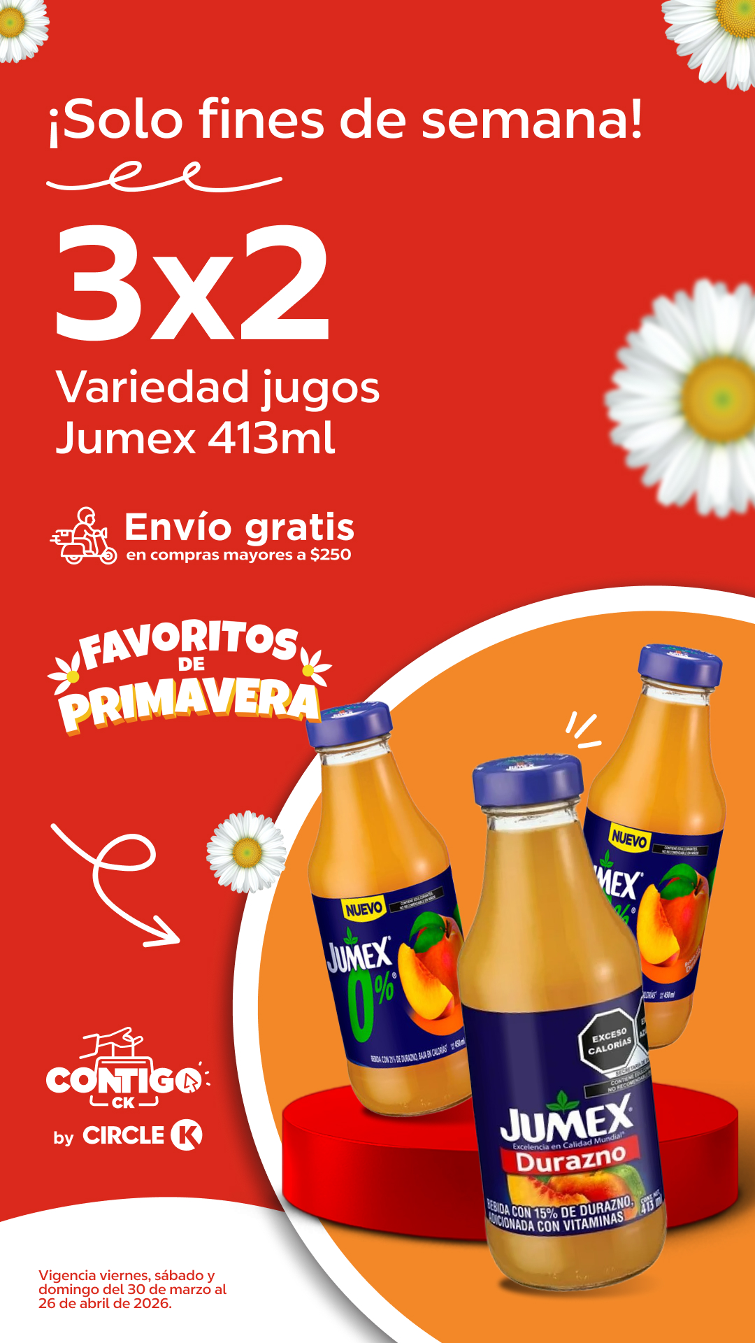 Circle K México Facebook ad from Apr 9, 2026