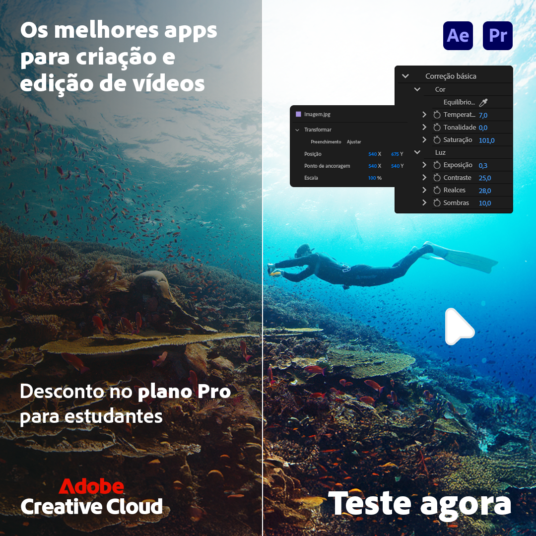 Adobe Creative Cloud Facebook ad