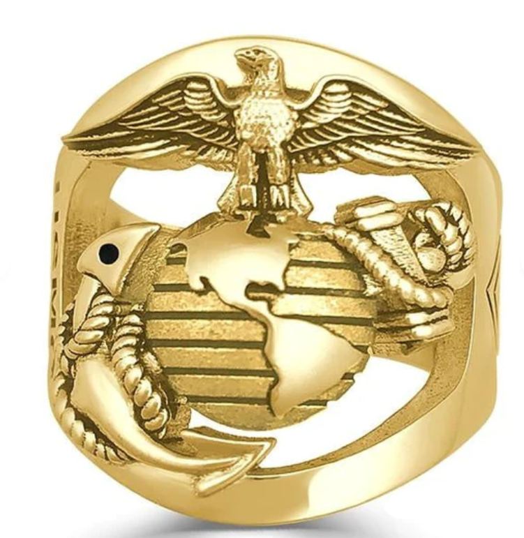 Marine Corps Rings.Com Facebook ad from Dec 29, 2025