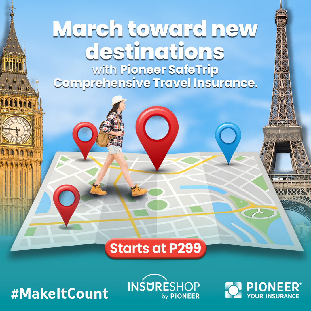 Pioneer InsureShop Facebook ad: New destinations, fun days, smoother rides-whatever you’re…