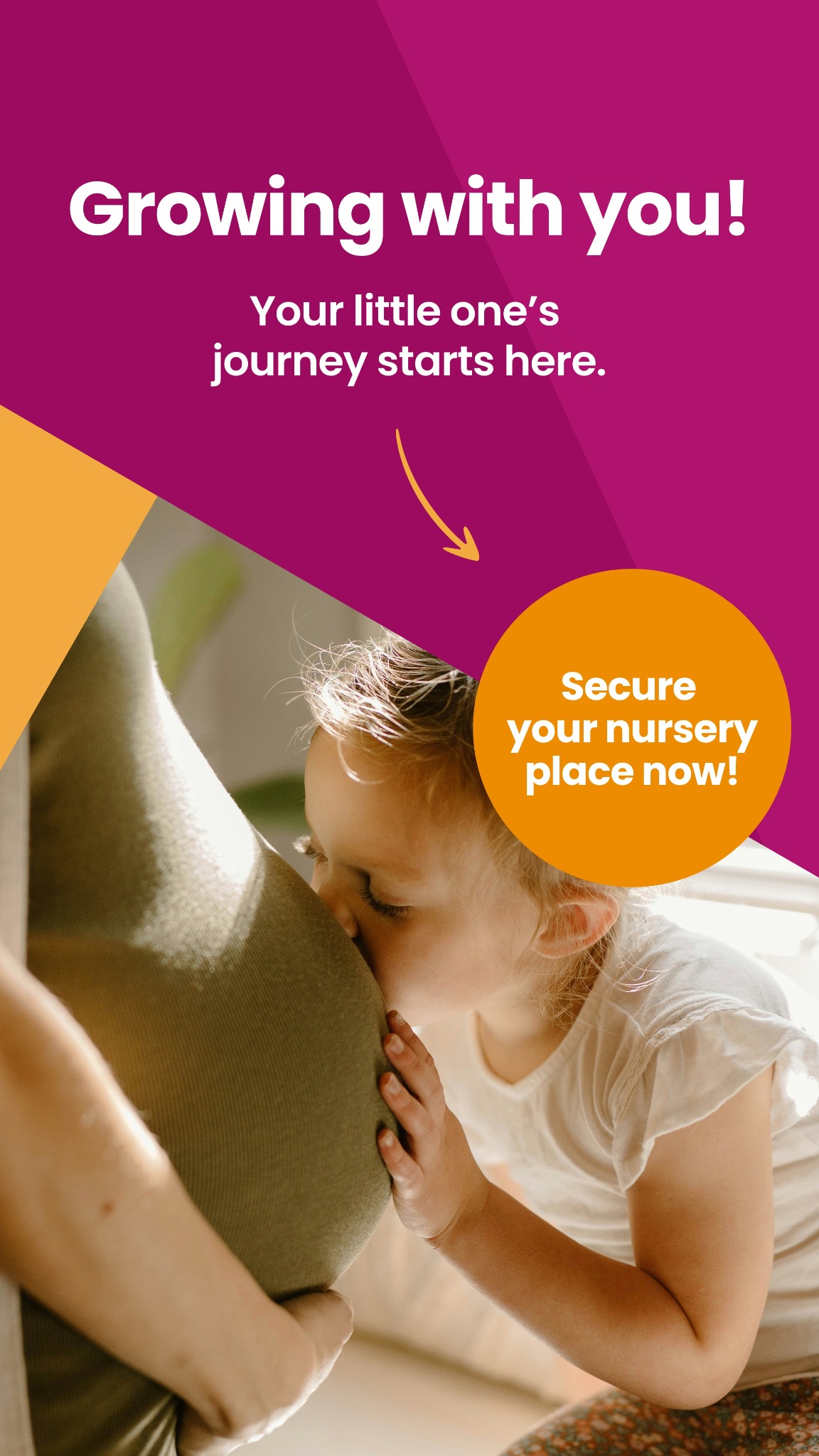 YMCA Day Nursery Facebook ad from Nov 21, 2025