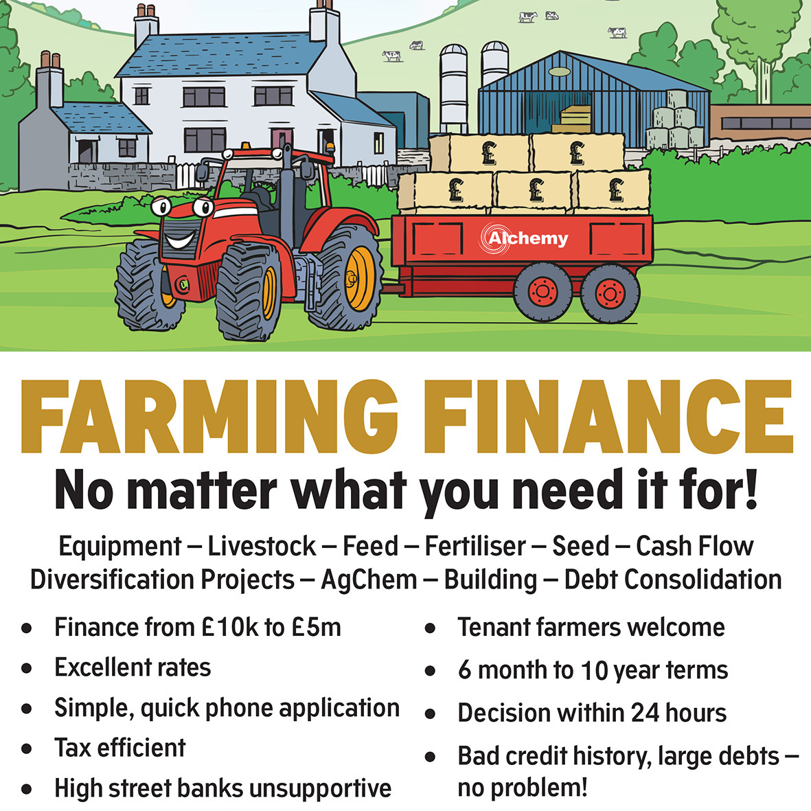 Alchemy Business Finance Facebook ad