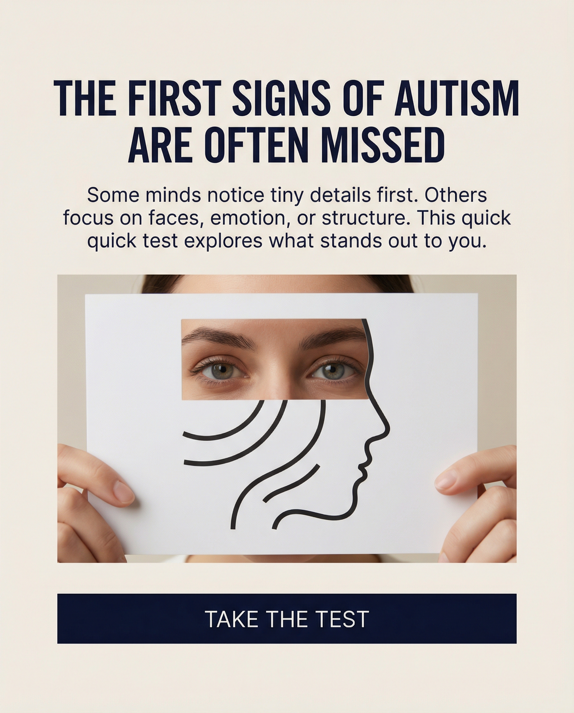 Personality Test: Created by Experts  Facebook ad