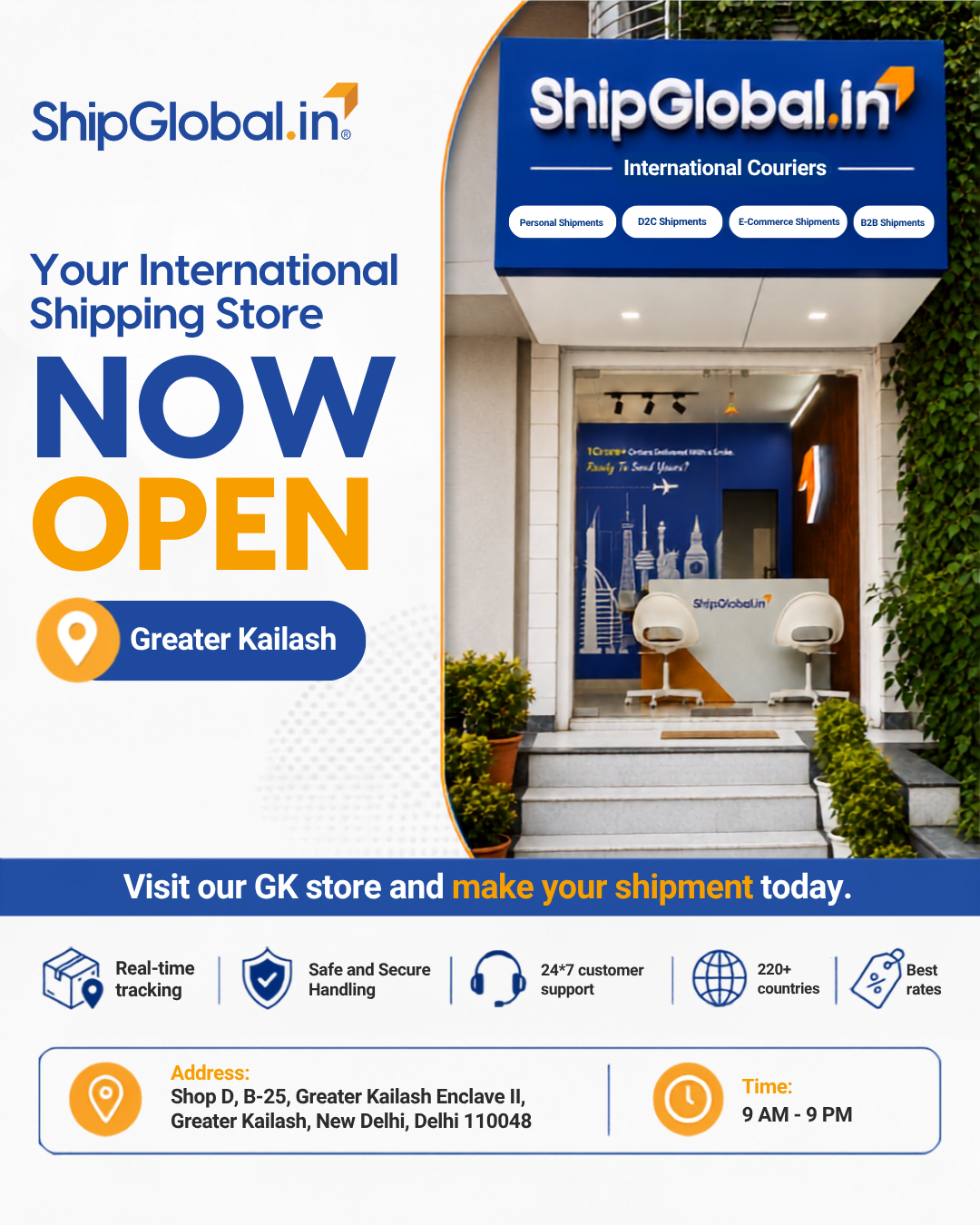 ShipGlobal.in Facebook ad