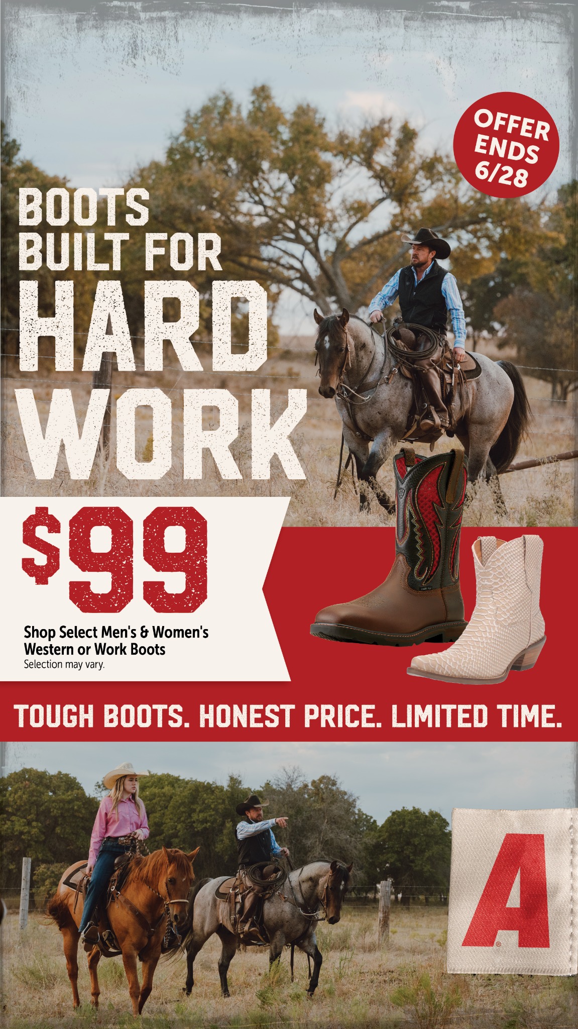Atwoods Ranch & Home Goods Facebook ad