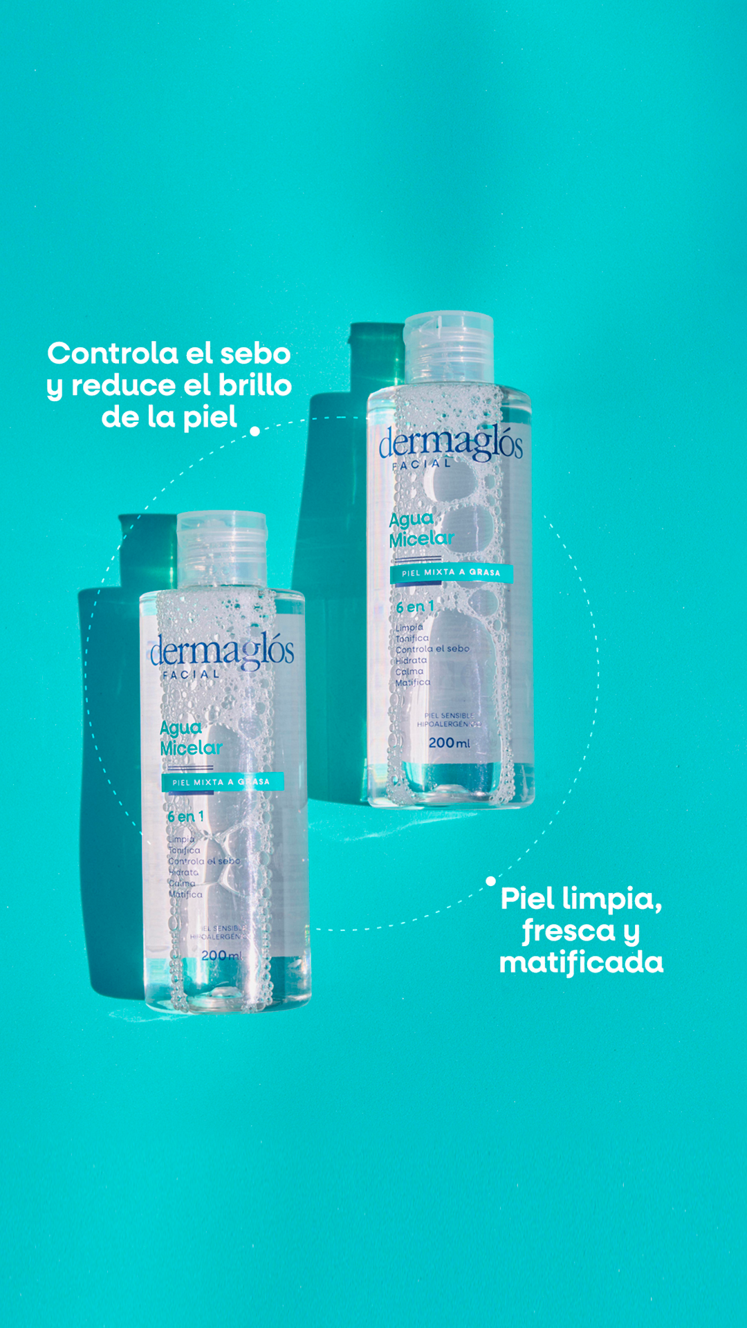 Dermaglós Facebook ad
