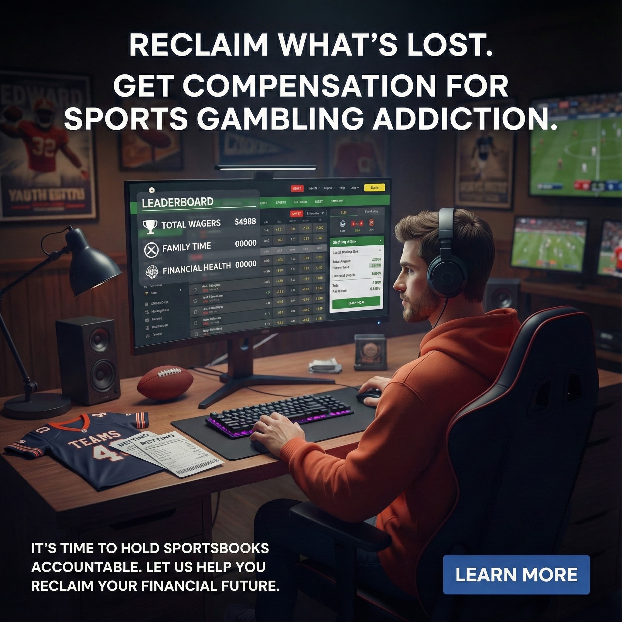 Injury Claims Facebook ad