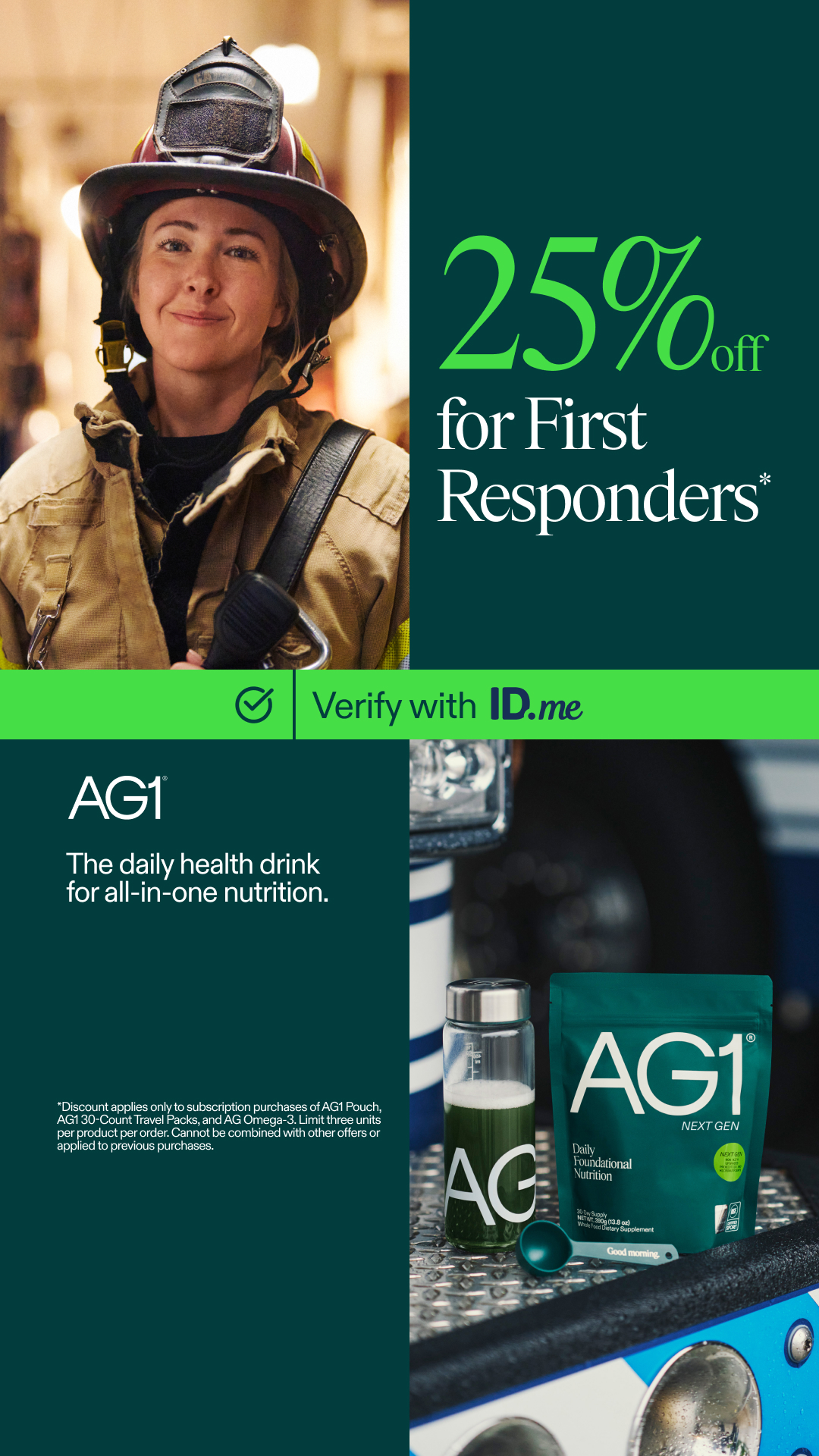 AG1 by Athletic Greens Facebook ad