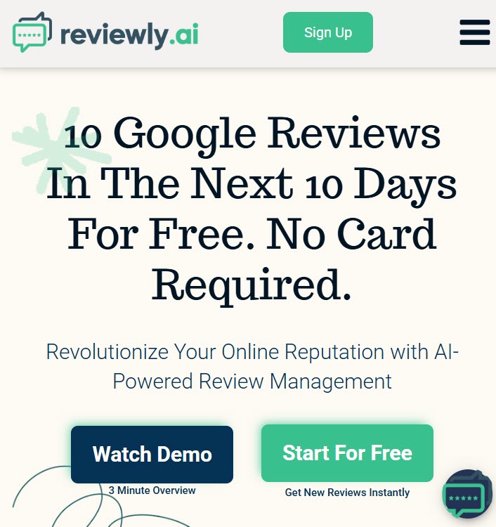 Reviewly.ai Facebook ad from Jun 9, 2026