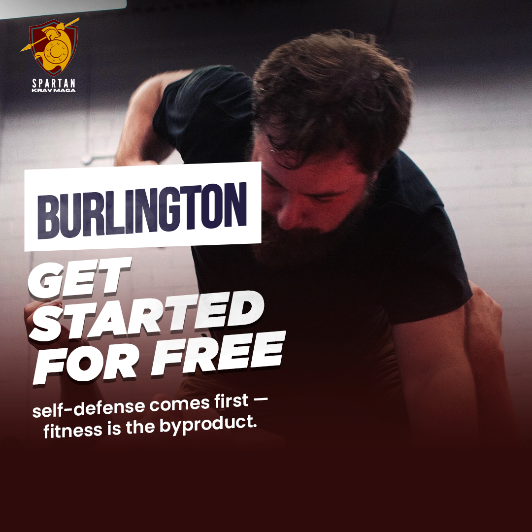 Spartan Krav Maga Facebook ad: Train Smarter. Feel Safer.