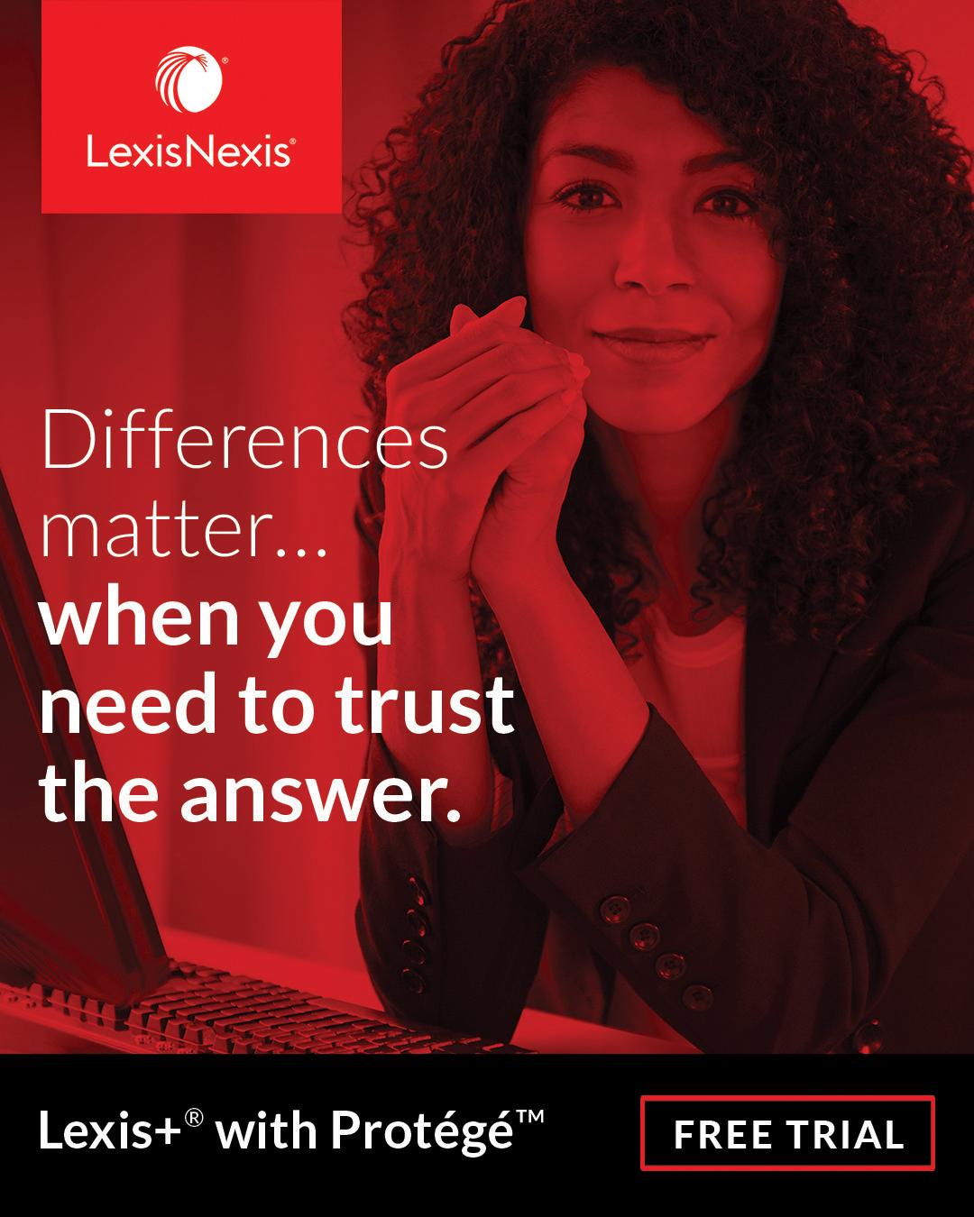 LexisNexis Facebook ad