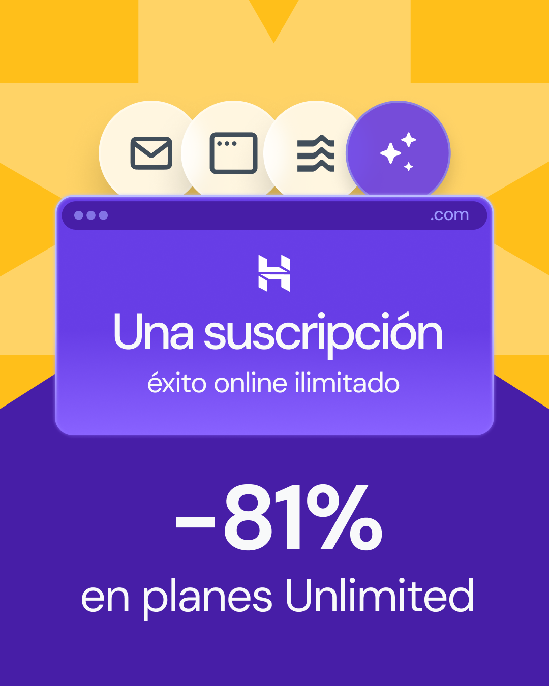 Hostinger Facebook ad from Jul 8, 2026