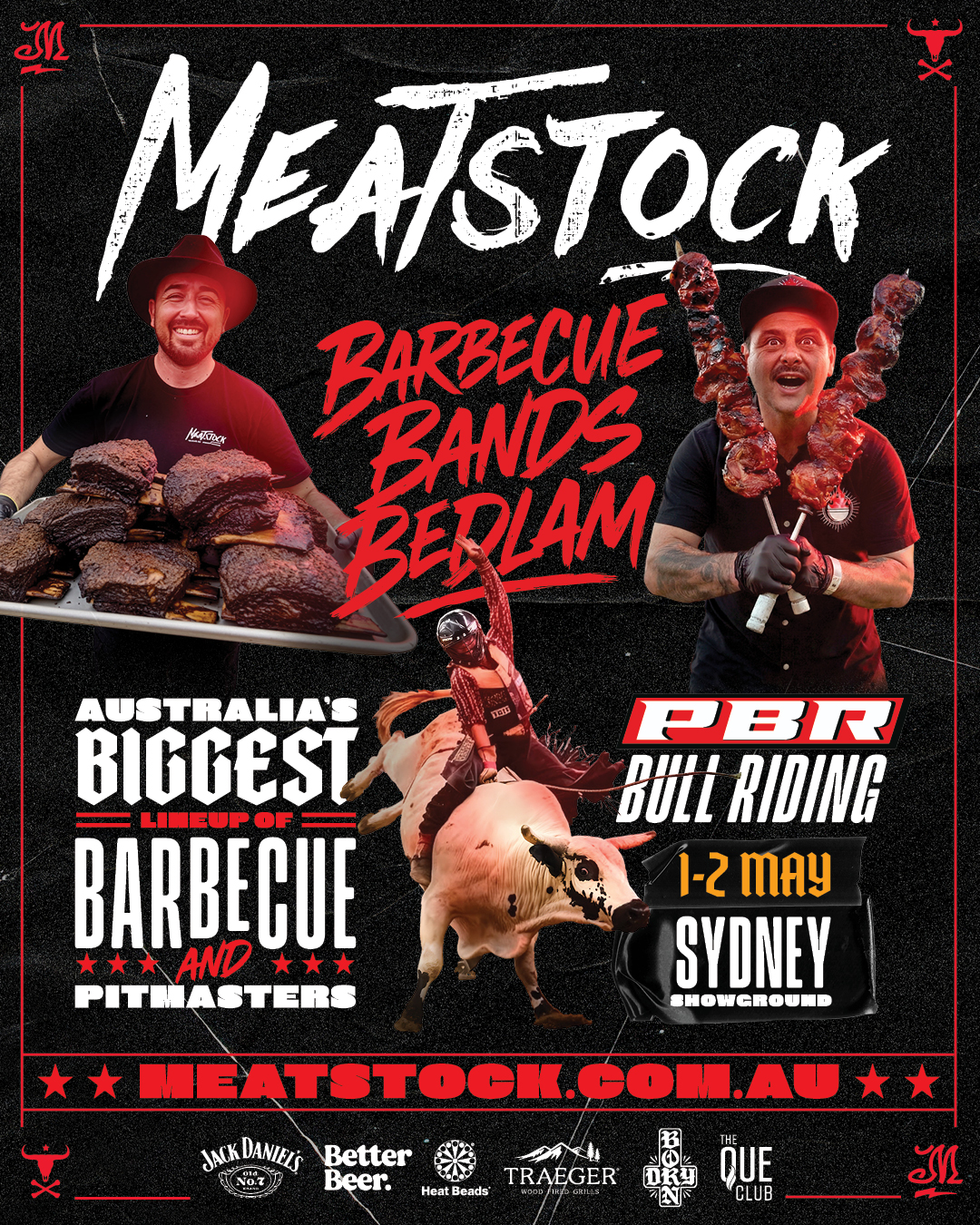 Meatstock Sydney Facebook ad from Dec 13, 2025