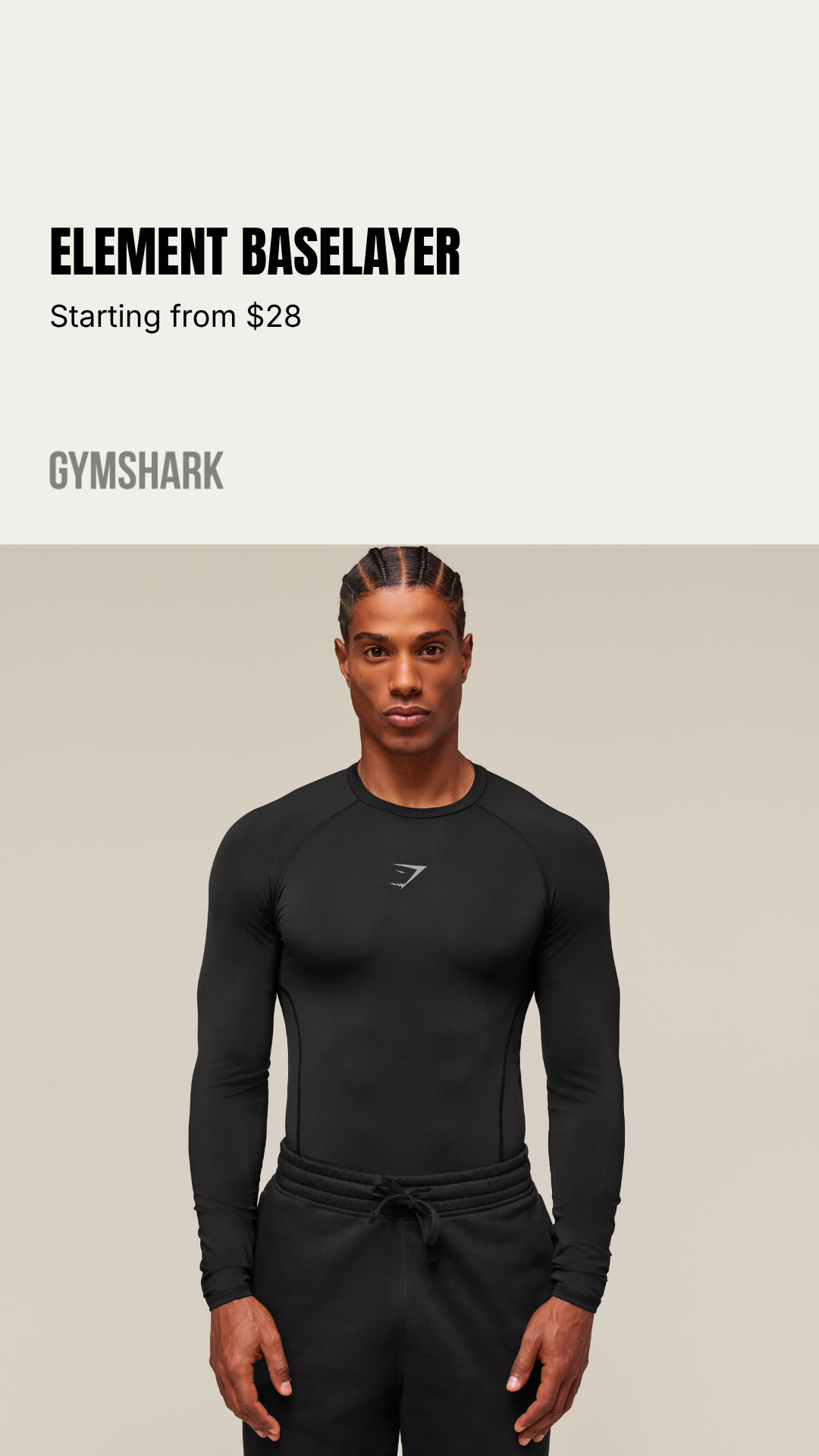 Gymshark Facebook ad