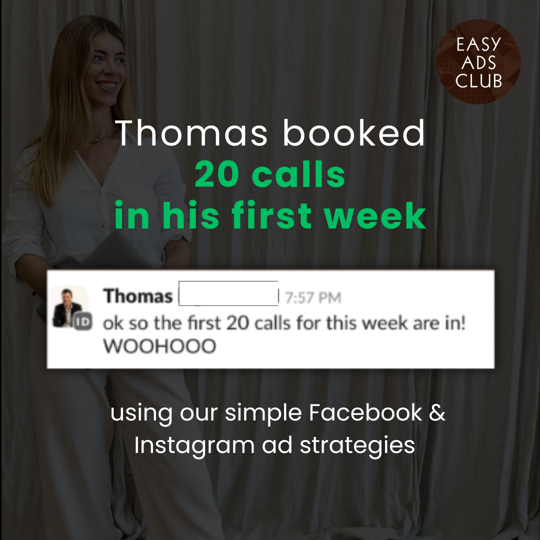 Giulia Smith - Lead Gen Coach Facebook ad