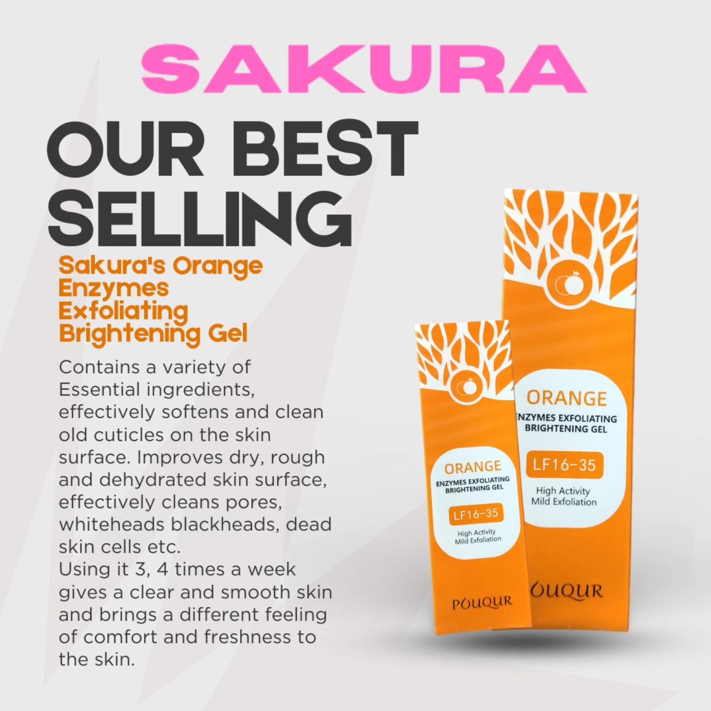 Sakura Cosmetics Nepal Facebook ad: Your new skincare bestie