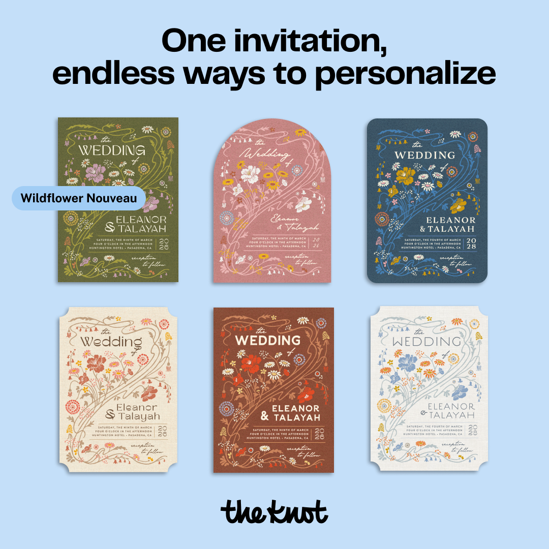 The Knot Facebook ad